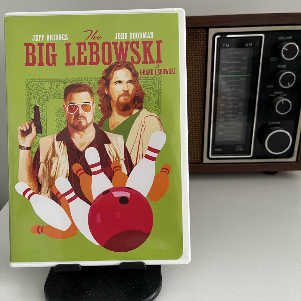 The Big Lebowski DVD - Green Cover